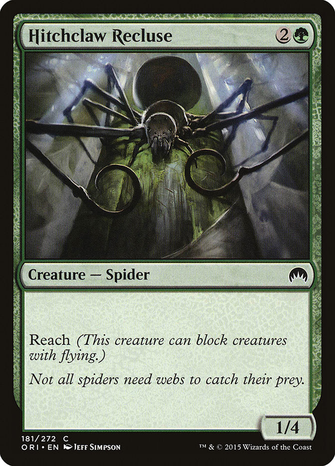 Hitchclaw Recluse [Magic Origins] - The Mythic Store | 24h Order Processing