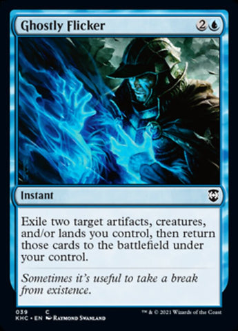 Ghostly Flicker [Kaldheim Commander] - The Mythic Store | 24h Order Processing
