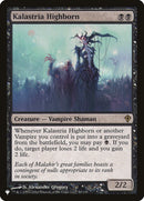 Kalastria Highborn [The List] - The Mythic Store | 24h Order Processing