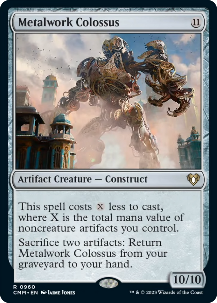 Metalwork Colossus [Commander Masters] - The Mythic Store | 24h Order Processing