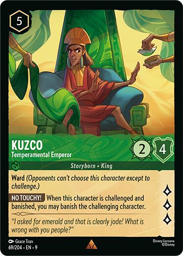 Kuzco - Temperamental Emperor (69/204) [Fabled] - The Mythic Store | 24h Order Processing