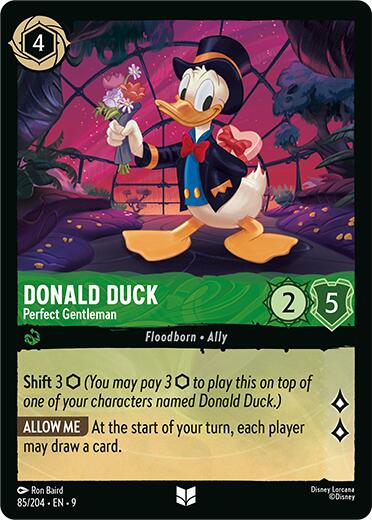 Donald Duck - Perfect Gentleman (85/204) [Fabled] - The Mythic Store | 24h Order Processing
