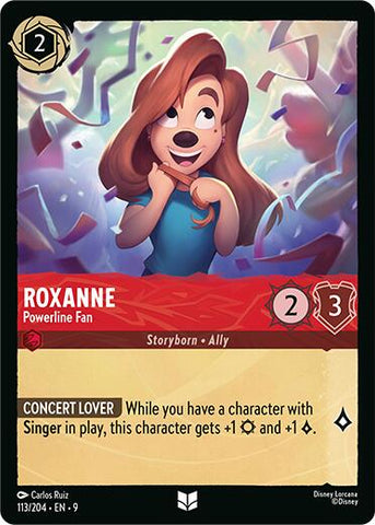 Roxanne - Powerline Fan (113/204) [Fabled] - The Mythic Store | 24h Order Processing