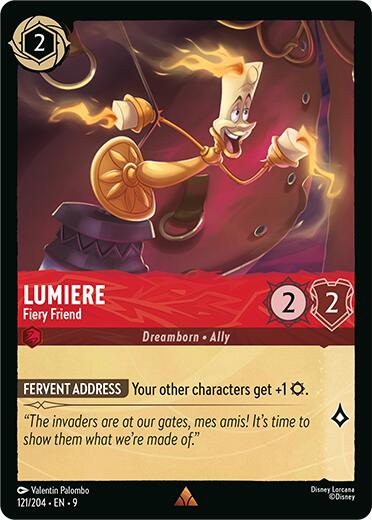 Lumiere - Fiery Friend (121/204) [Fabled] - The Mythic Store | 24h Order Processing