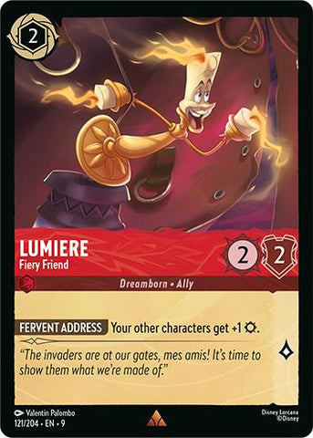 Lumiere - Fiery Friend (121/204) [Fabled] - The Mythic Store | 24h Order Processing