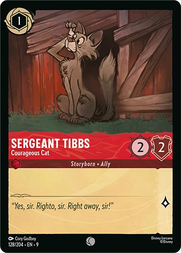Sergeant Tibbs - Courageous Cat (128/204) [Fabled] - The Mythic Store | 24h Order Processing