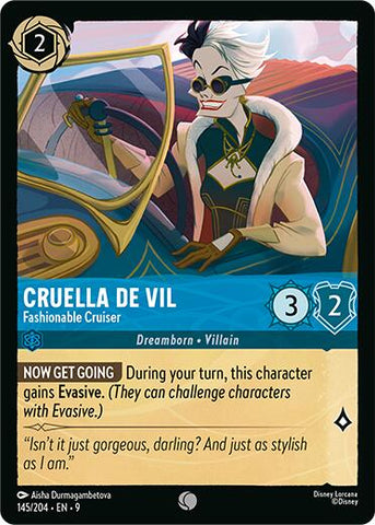 Cruella De Vil - Fashionable Cruiser (145/204) [Fabled] - The Mythic Store | 24h Order Processing