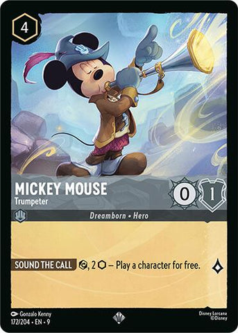Mickey Mouse - Trumpeter (172/204) [Fabled] - The Mythic Store | 24h Order Processing