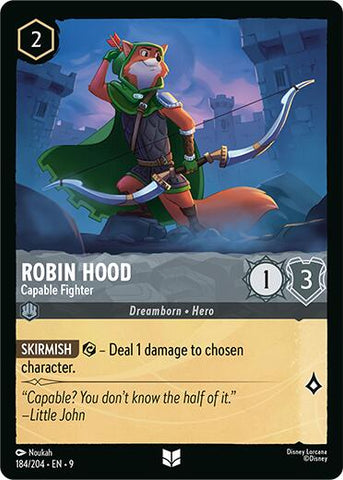 Robin Hood - Capable Fighter (184/204) [Fabled] - The Mythic Store | 24h Order Processing