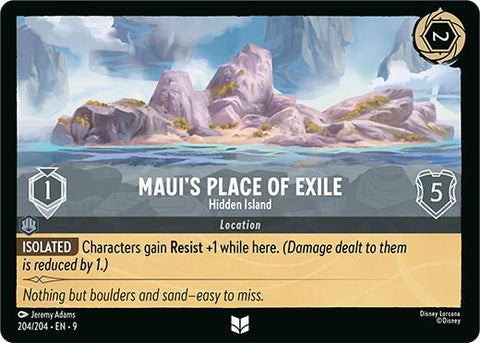 Maui's Place of Exile - Hidden Island (204/204) [Fabled] - The Mythic Store | 24h Order Processing