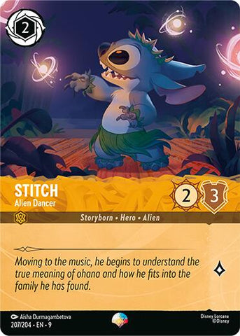 Stitch - Alien Dancer (Epic) (207/204) [Fabled] - The Mythic Store | 24h Order Processing