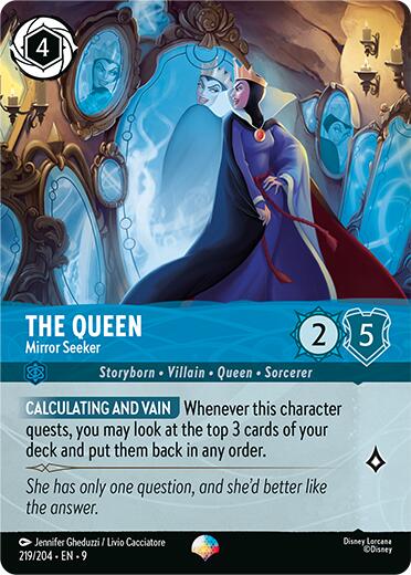 The Queen - Mirror Seeker (Epic) (219/204) [Fabled] - The Mythic Store | 24h Order Processing
