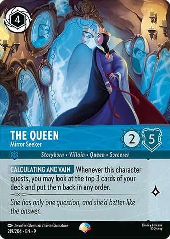 The Queen - Mirror Seeker (Epic) (219/204) [Fabled] - The Mythic Store | 24h Order Processing