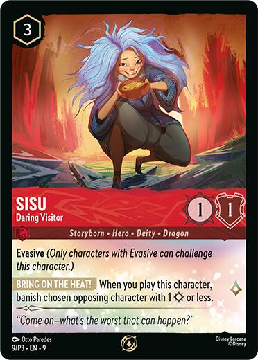 Sisu - Daring Visitor (9/P3) [Promo Cards] - The Mythic Store | 24h Order Processing