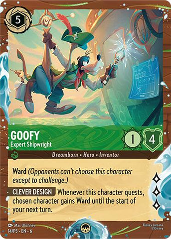 Goofy - Expert Shipwright (Disney Cruise Promo) (14/P3) [Promo Cards] - The Mythic Store | 24h Order Processing