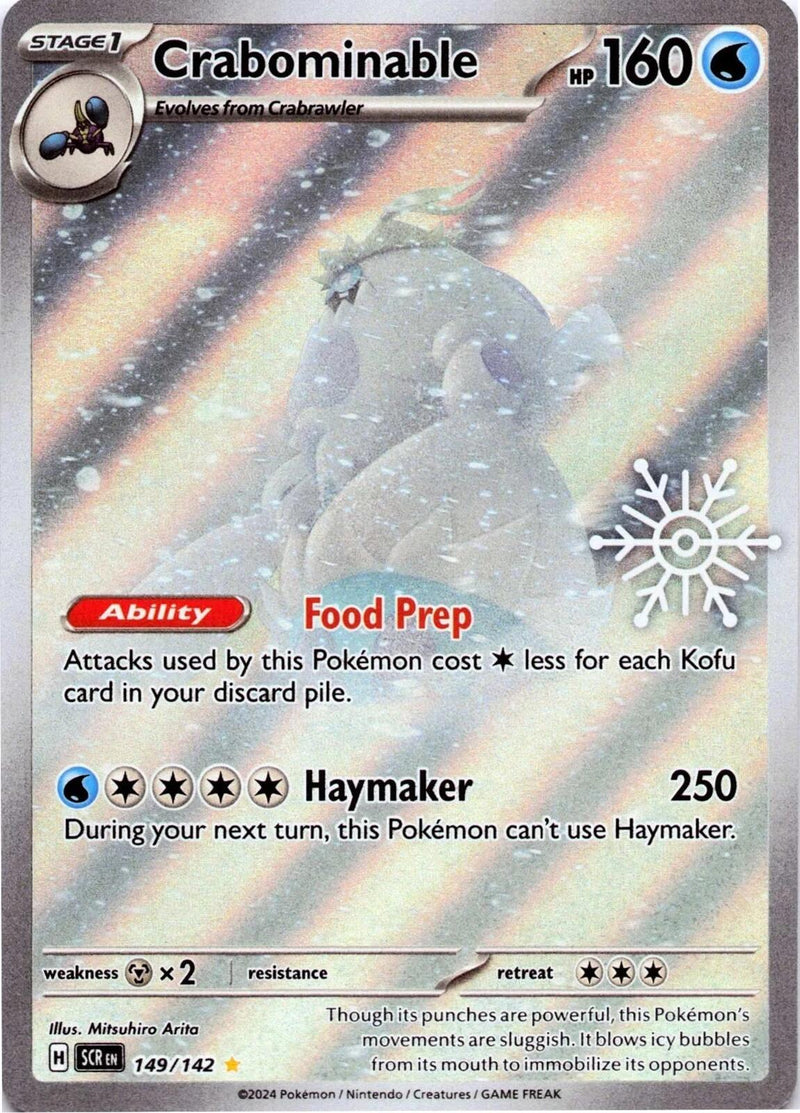 Crabominable (149/142) (Holiday Calendar) [Miscellaneous Cards] - The Mythic Store | 24h Order Processing