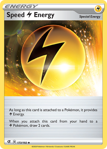 Speed Lightning Energy (173/192) [Sword & Shield: Rebel Clash] - The Mythic Store | 24h Order Processing
