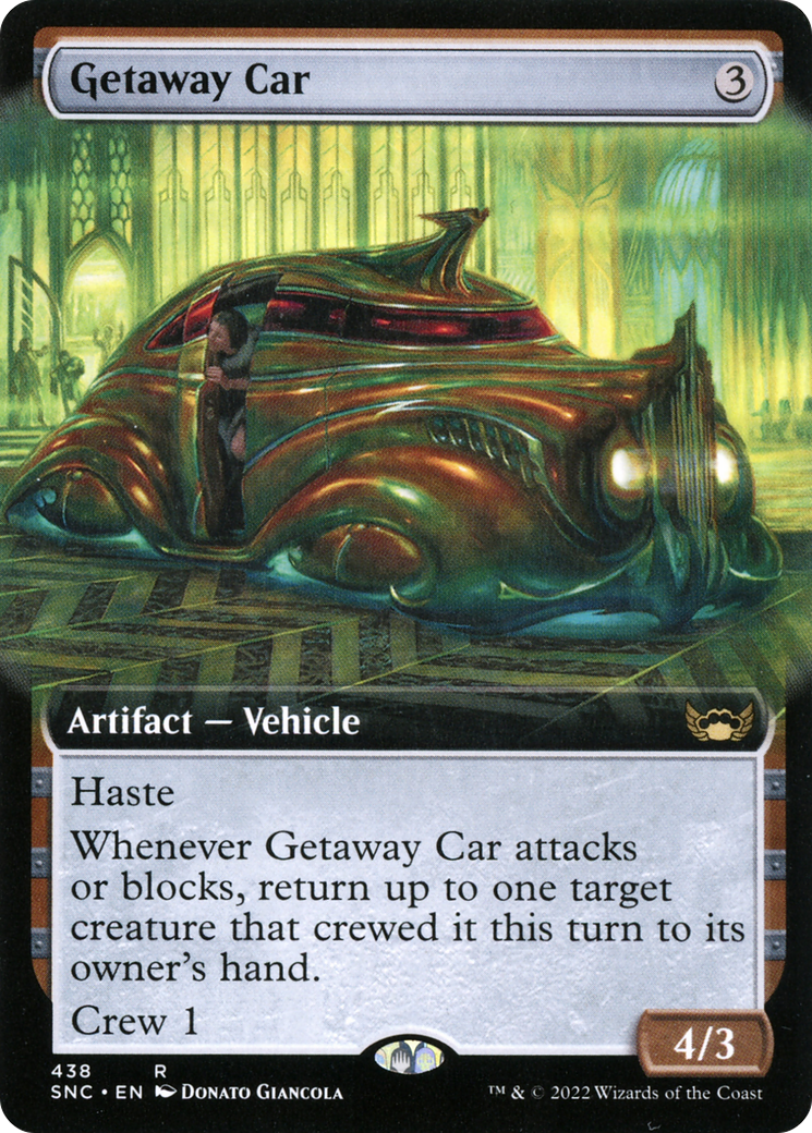 Getaway Car (Extended Art) [Streets of New Capenna] - The Mythic Store | 24h Order Processing
