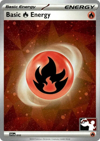 Basic Fire Energy (010) (Cosmos Holo) [Prize Pack Series Seven] - The Mythic Store | 24h Order Processing