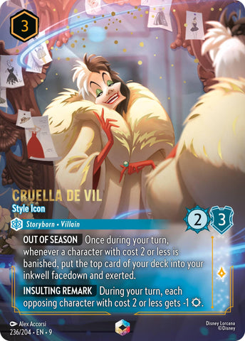 Cruella De Vil - Style Icon (Enchanted) (236/204) [Fabled] - The Mythic Store | 24h Order Processing