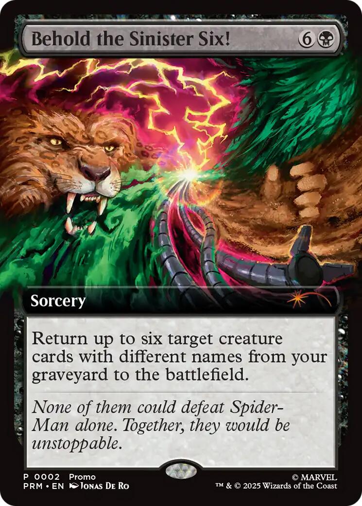 Behold the Sinister Six! [Marvel's Spider-Man Promos] - The Mythic Store | 24h Order Processing