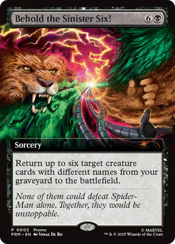 Behold the Sinister Six! [Marvel's Spider-Man Promos] - The Mythic Store | 24h Order Processing