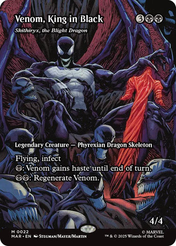 Venom, King in Black - Skithiryx, the Blight Dragon (Borderless) [Marvel Universe: Eternal-Legal] - The Mythic Store | 24h Order Processing