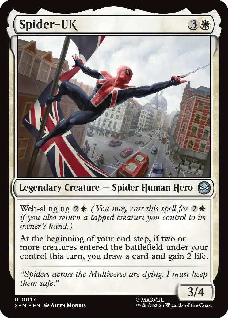 Spider-UK [Marvel's Spider-Man] - The Mythic Store | 24h Order Processing