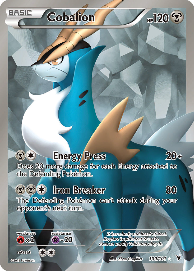 Cobalion (100/101) [Black & White: Noble Victories] - The Mythic Store | 24h Order Processing