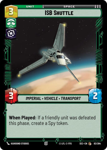 ISB Shuttle (83/264) (83/264) [Secrets of Power] - The Mythic Store | 24h Order Processing