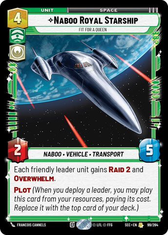 Naboo Royal Starship - Fit For A Queen (99/264) (99/264) [Secrets of Power] - The Mythic Store | 24h Order Processing