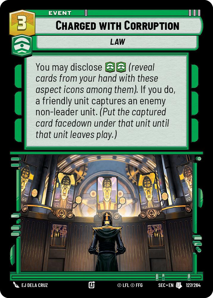 Charged with Corruption (127/264) (127/264) [Secrets of Power] - The Mythic Store | 24h Order Processing