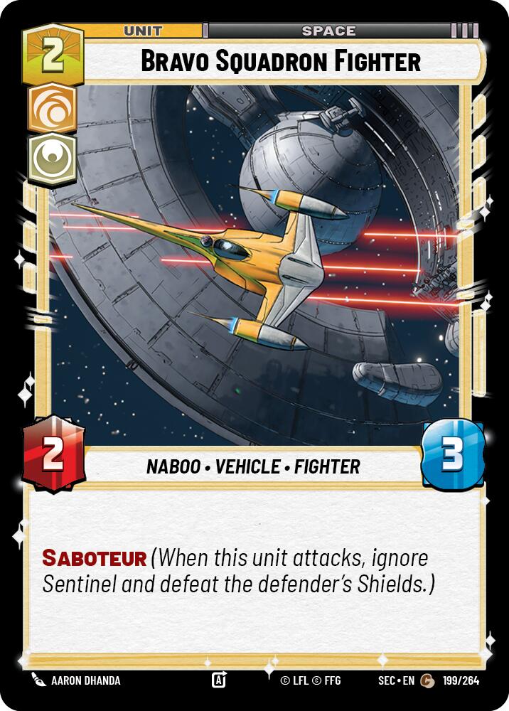 Bravo Squadron Fighter (199/264) (199/264) [Secrets of Power] - The Mythic Store | 24h Order Processing
