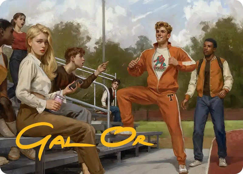 Flash Thompson, Spider-Fan Art Card (Gold-Stamped Signature) [Marvel's Spider-Man Art Series] - The Mythic Store | 24h Order Processing