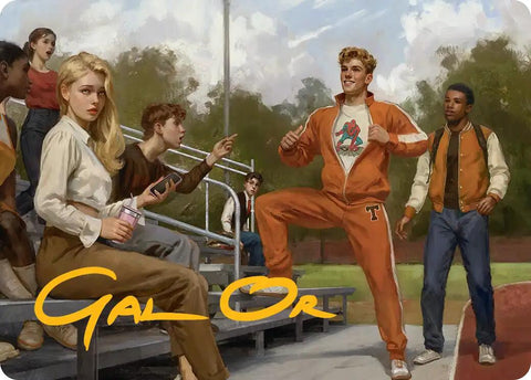 Flash Thompson, Spider-Fan Art Card (Gold-Stamped Signature) [Marvel's Spider-Man Art Series] - The Mythic Store | 24h Order Processing