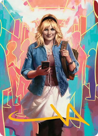 Gwen Stacy Art Card (Gold-Stamped Signature) (13/54) [Marvel's Spider-Man Art Series] - The Mythic Store | 24h Order Processing