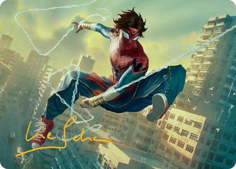 Spider-Man India Art Card (Gold-Stamped Signature) [Marvel's Spider-Man Art Series] - The Mythic Store | 24h Order Processing