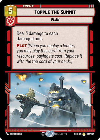 Topple the Summit (183/264) (183/264) [Secrets of Power] - The Mythic Store | 24h Order Processing