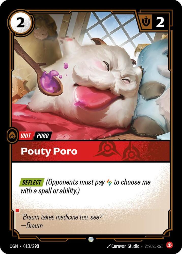 Pouty Poro (013/298) [Origins] - The Mythic Store | 24h Order Processing