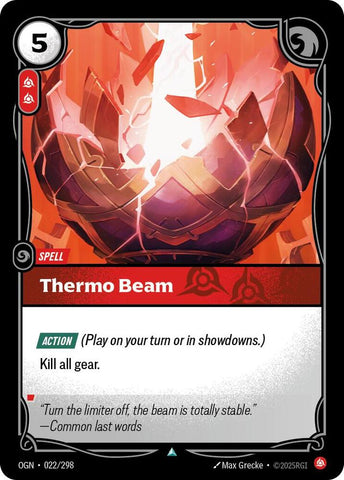 Thermo Beam (022/298) [Origins] - The Mythic Store | 24h Order Processing