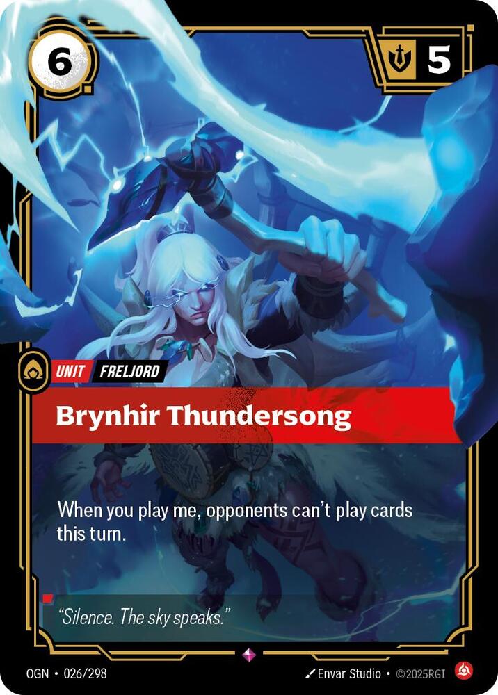 Brynhir Thundersong (026/298) [Origins] - The Mythic Store | 24h Order Processing