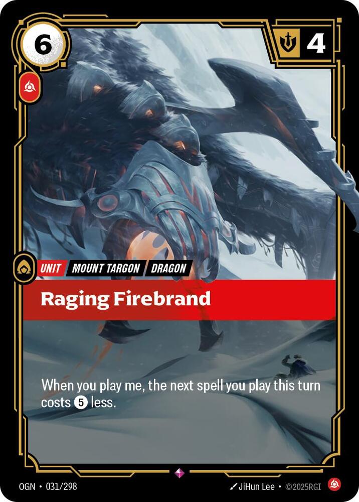 Raging Firebrand (031/298) [Origins] - The Mythic Store | 24h Order Processing