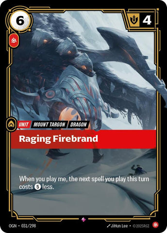Raging Firebrand (031/298) [Origins] - The Mythic Store | 24h Order Processing