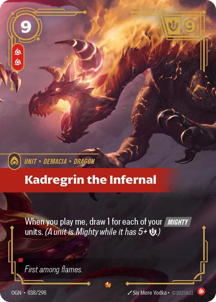 Kadregrin the Infernal (038/298) [Origins] - The Mythic Store | 24h Order Processing