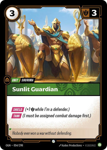 Sunlit Guardian (054/298) [Origins] - The Mythic Store | 24h Order Processing
