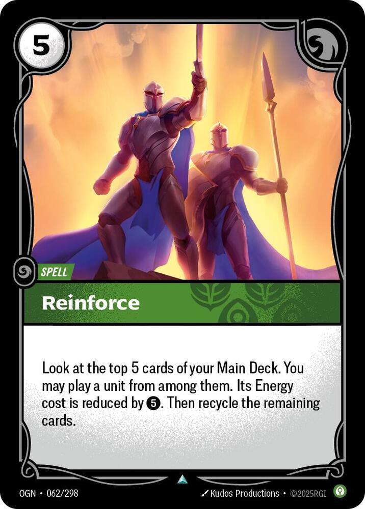 Reinforce (062/298) [Origins] - The Mythic Store | 24h Order Processing