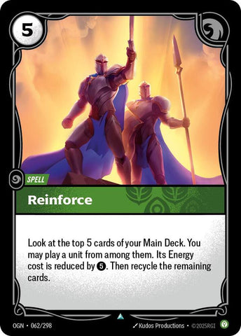 Reinforce (062/298) [Origins] - The Mythic Store | 24h Order Processing