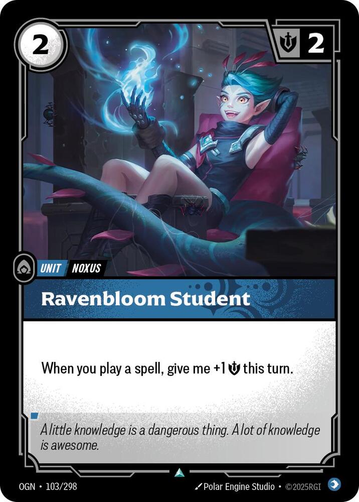Ravenbloom Student (103/298) [Origins] - The Mythic Store | 24h Order Processing