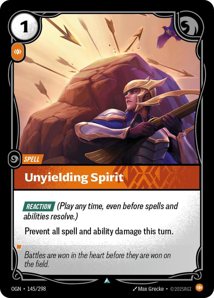Unyielding Spirit (145/298) [Origins] - The Mythic Store | 24h Order Processing