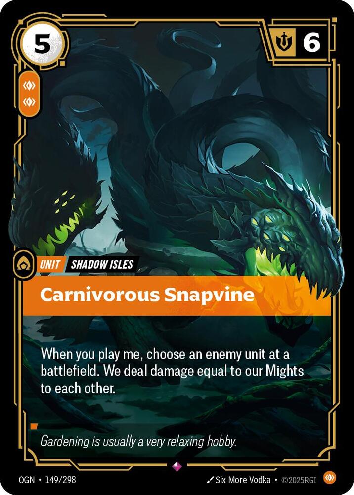 Carnivorous Snapvine (149/298) [Origins] - The Mythic Store | 24h Order Processing